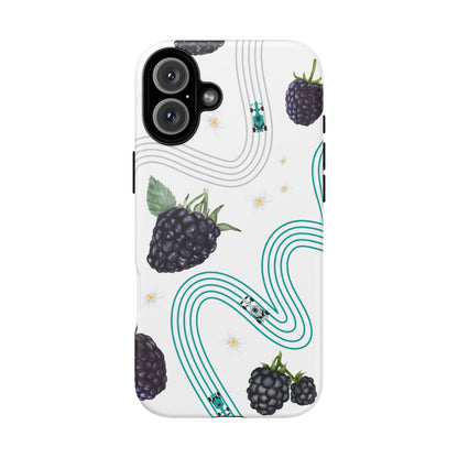 F1 Mercedes and Blackberries Phone Case , Trendy F1 Gift, Formula 1 Gift, Cute Fruit F1 Phone Case, Unique Phone Case