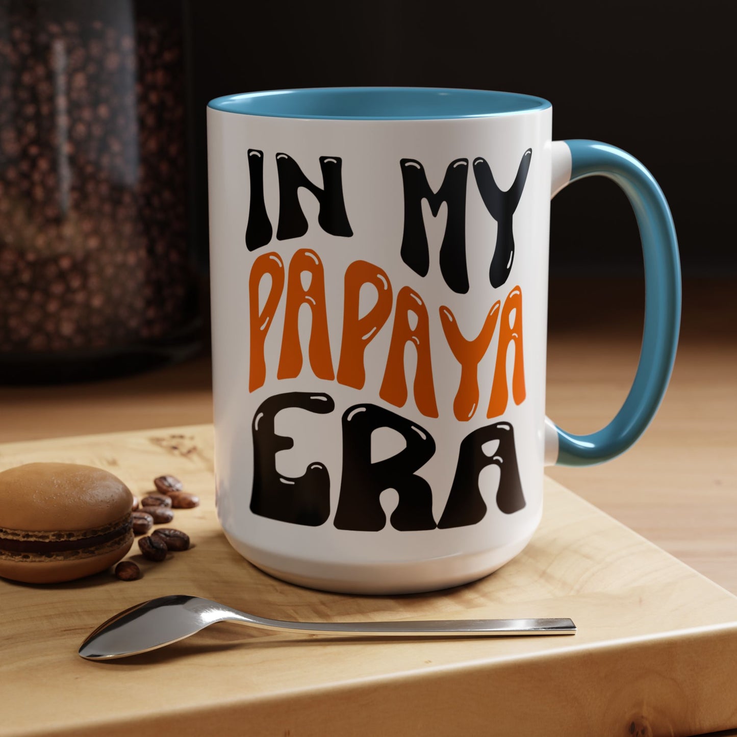 F1 McLaren In My Papaya Era Colored Mug_Accent Coffee Mug (11, 15oz)