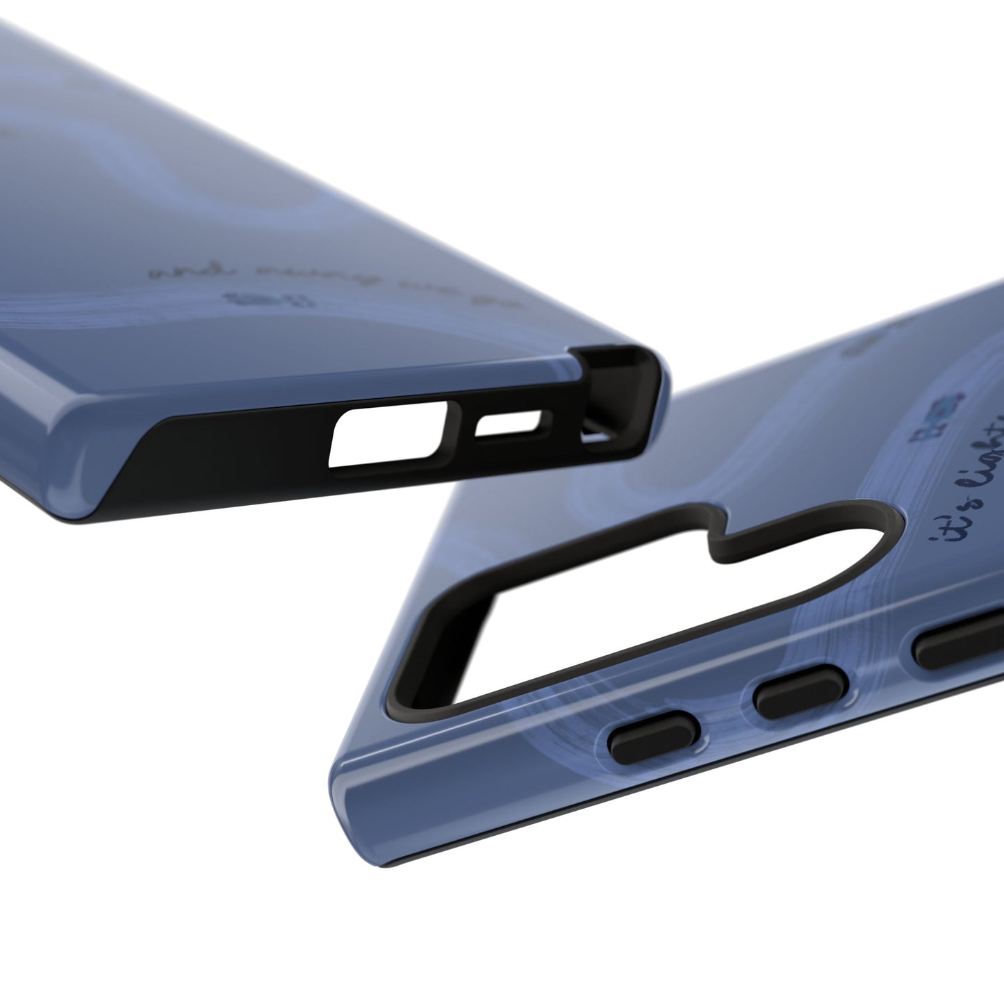 F1 Phone Case Monochrome Dark Blue Painted "its lights out and away we go", Trendy F1 Gift, Formula 1 Gift, Cute F1 Phone Case, Phone Case