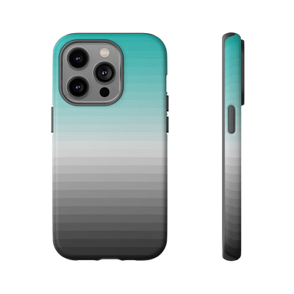 Mercedes F1 Phone Case Pixelated Team Colors, Trendy F1 Gift, Formula 1 Gift, Cute F1 Phone Case