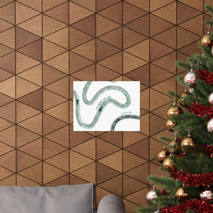 Green F1 Matte Horizontal Poster | US SIZING