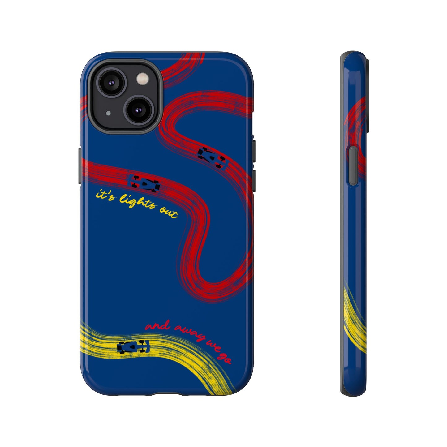 F1 Red Bull Racing Painted Track F1 Phone Case Design