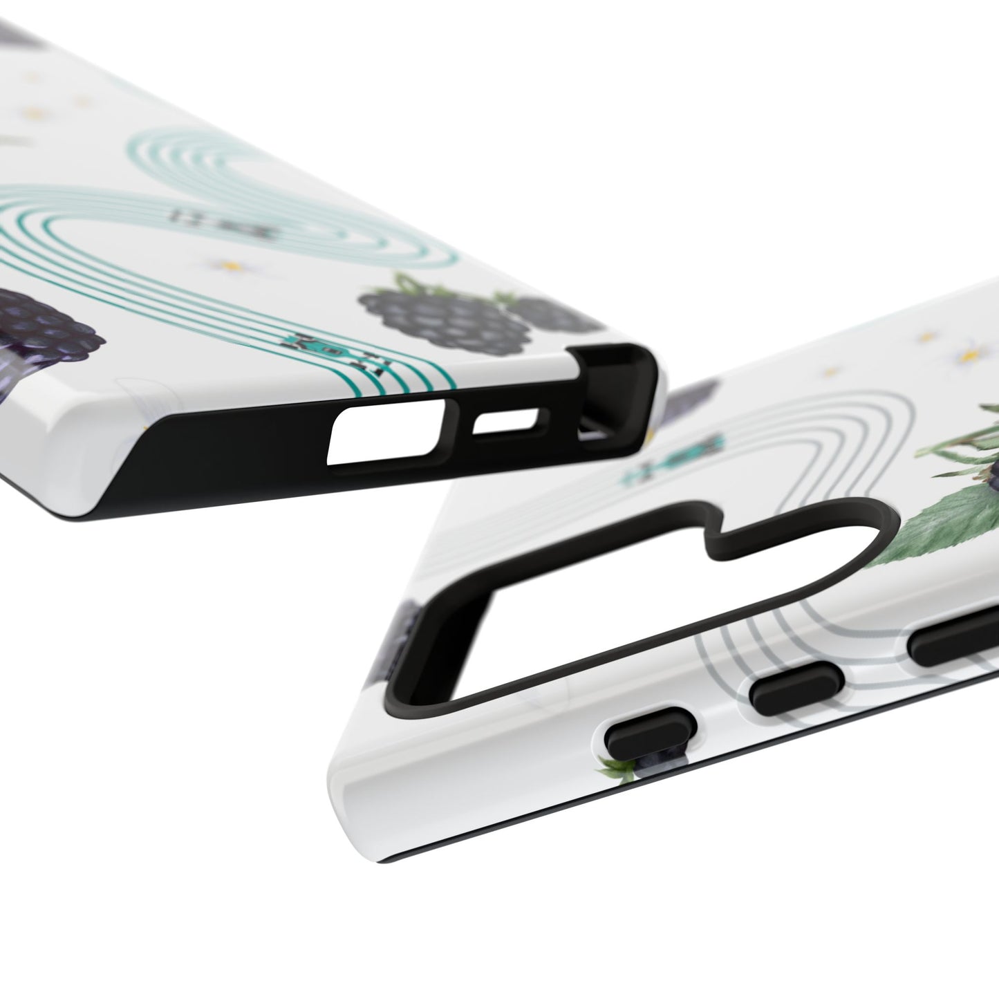 F1 Mercedes and Blackberries Phone Case , Trendy F1 Gift, Formula 1 Gift, Cute Fruit F1 Phone Case, Unique Phone Case