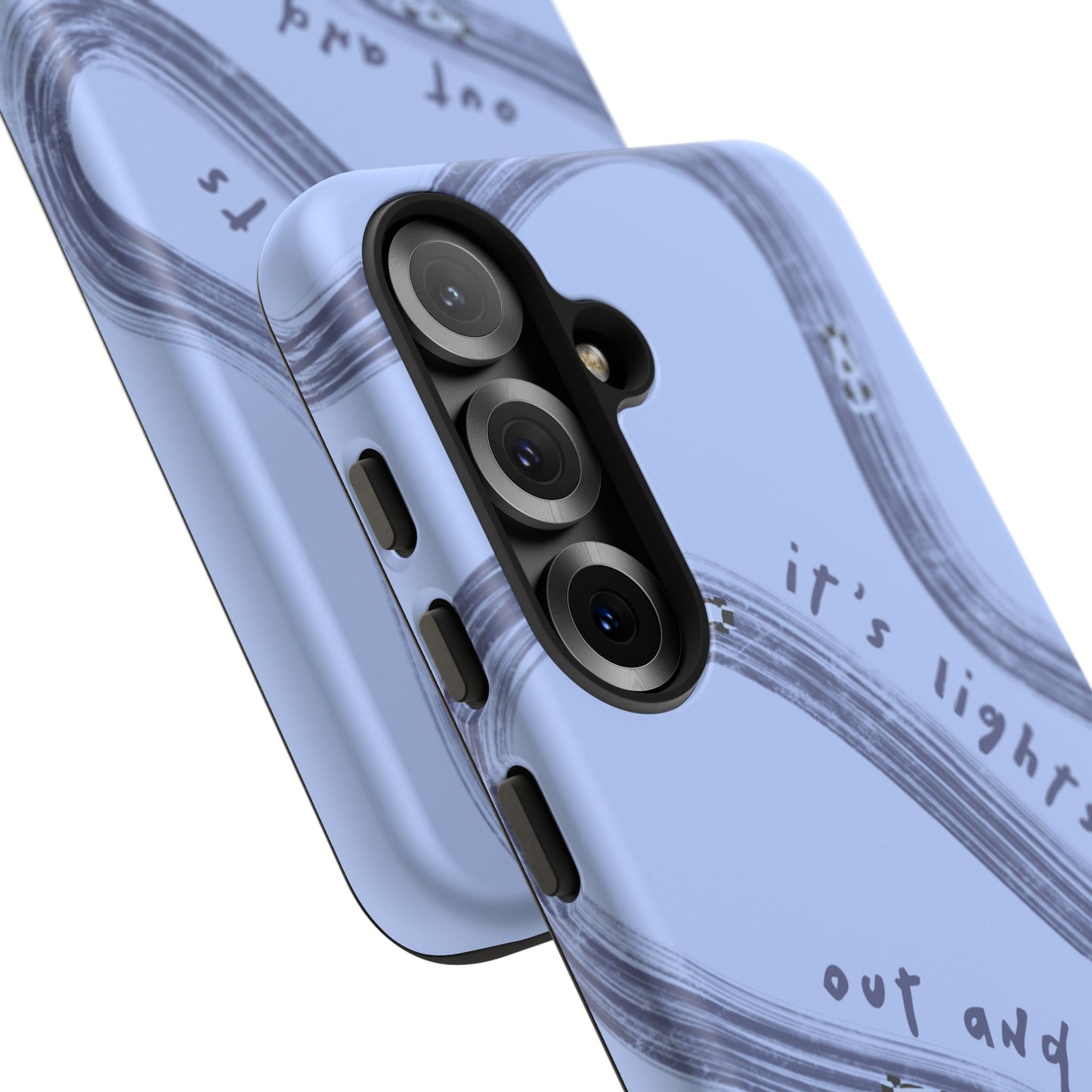 Blue Lights Out F1 Phone Case Design, Trendy F1 Gift, Formula 1 Gift, Cute F1 Phone Case, Unique Formula One Phone Case