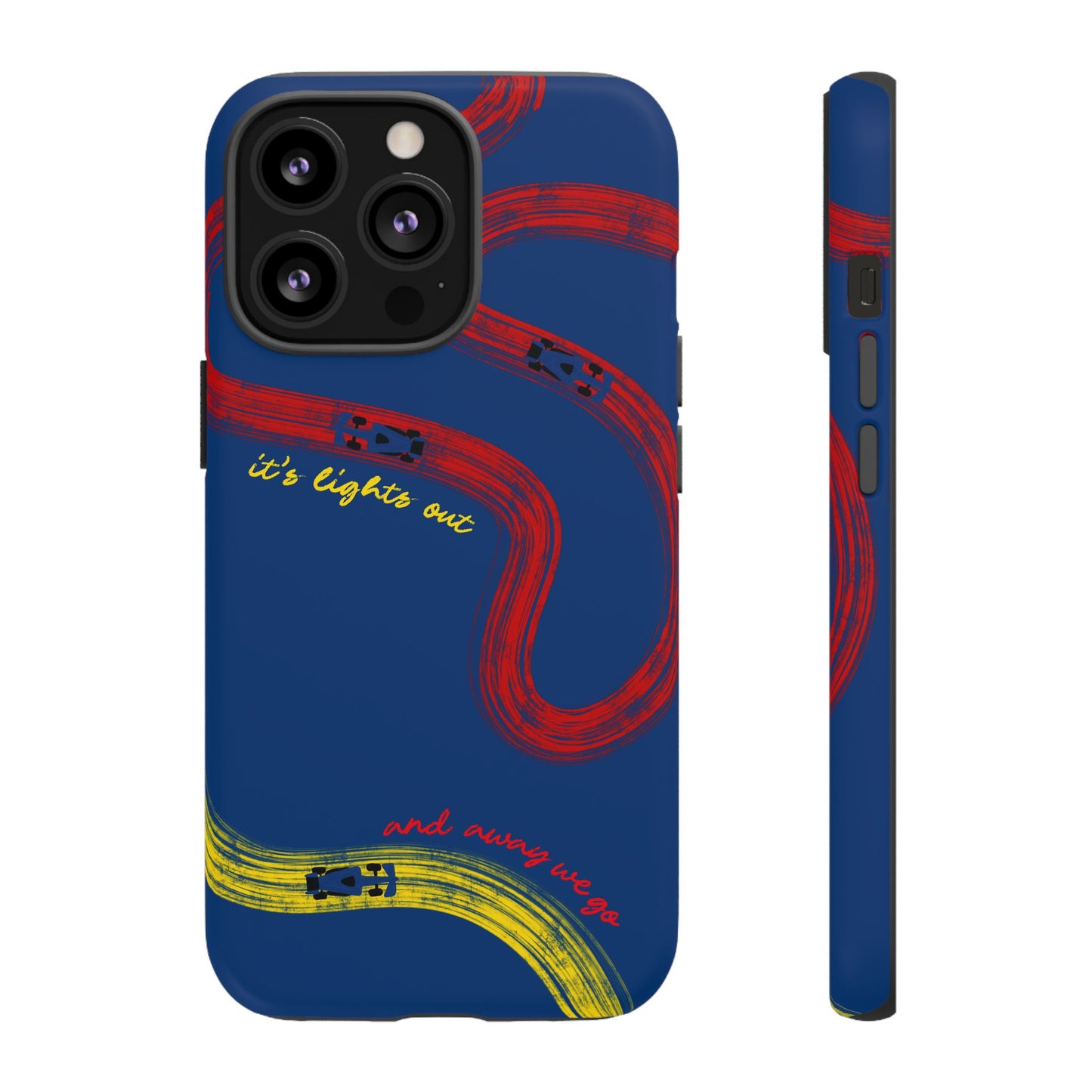 F1 Red Bull Racing Painted Track F1 Phone Case Design