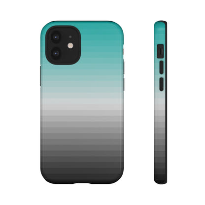 Mercedes F1 Phone Case Pixelated Team Colors, Trendy F1 Gift, Formula 1 Gift, Cute F1 Phone Case