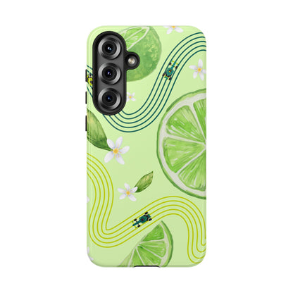 Green F1 Aston Martin and Lime Phone Case, Trendy F1 Gift, Formula 1 Gift, Cute Fruit F1 Phone Case, Unique Phone Case