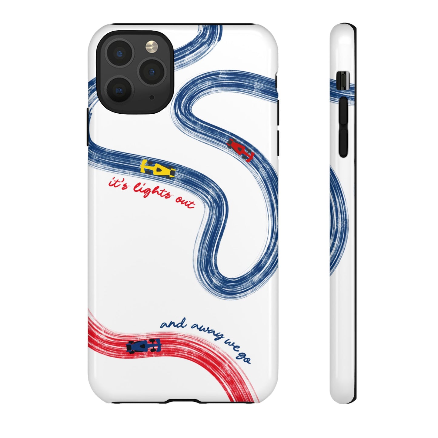 F1 Red Bull Racing Painted Track F1 Phone Case Design
