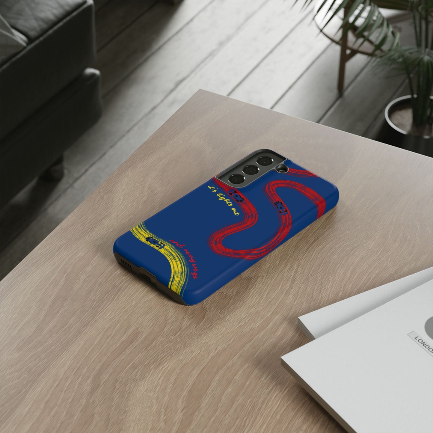 F1 Red Bull Racing Painted Track F1 Phone Case Design
