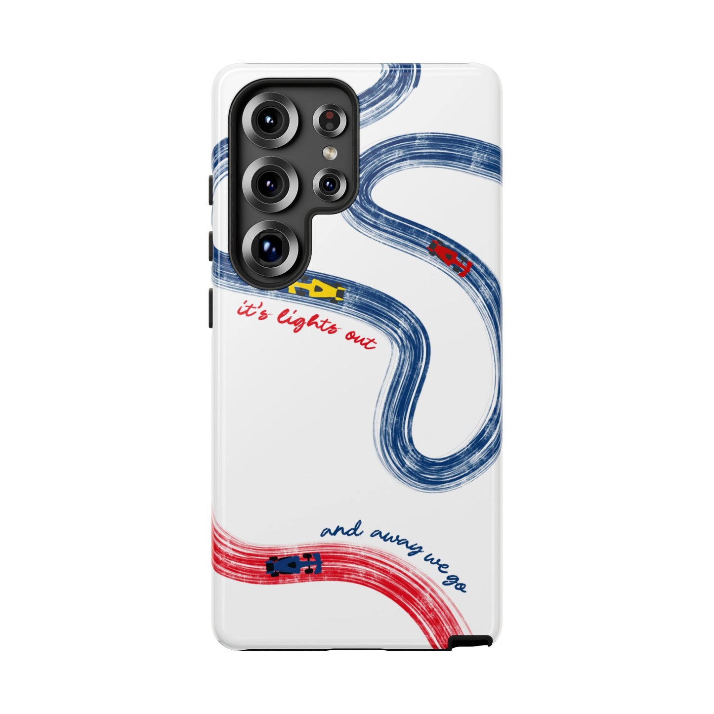 F1 Red Bull Racing Painted Track F1 Phone Case Design