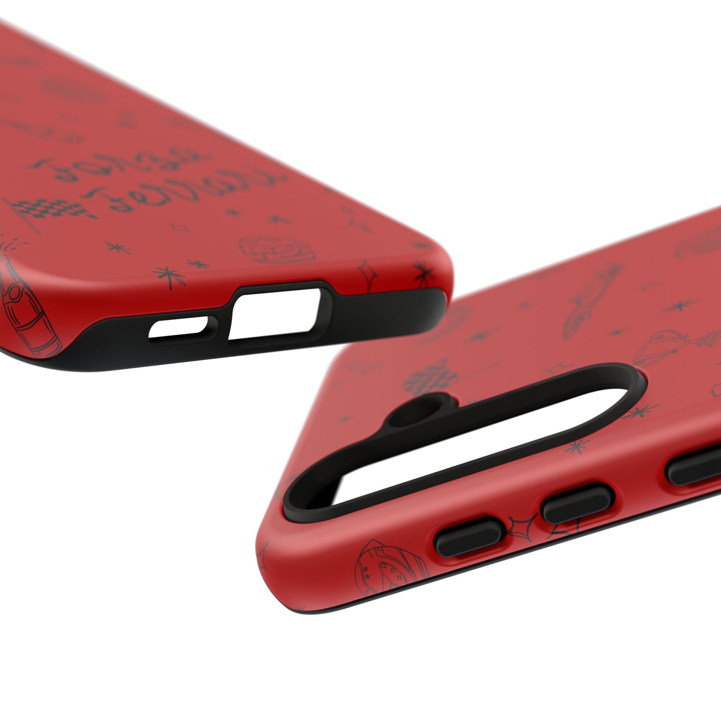 F1 Ferrari Racing Doodle "Forza Ferrari" F1 Phone Case Design