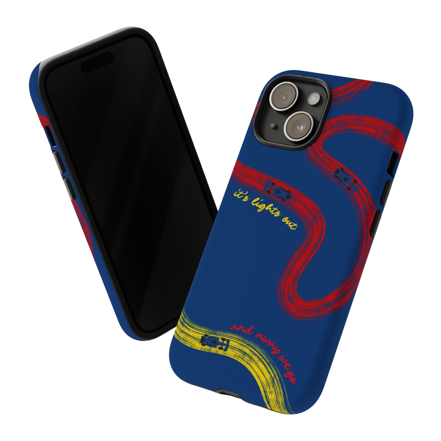 F1 Red Bull Racing Painted Track F1 Phone Case Design