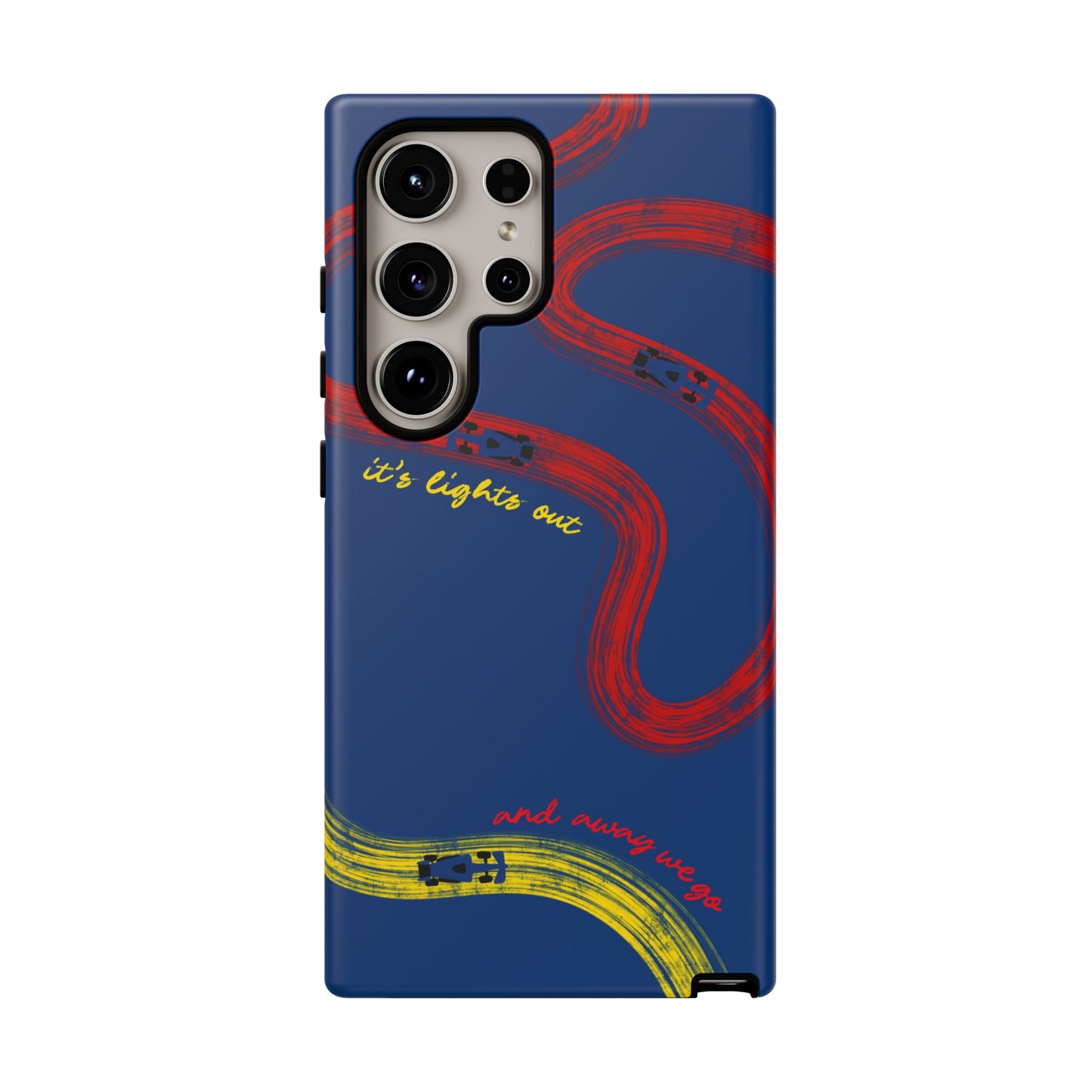 F1 Red Bull Racing Painted Track F1 Phone Case Design