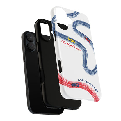 F1 Red Bull Racing Painted Track F1 Phone Case Design