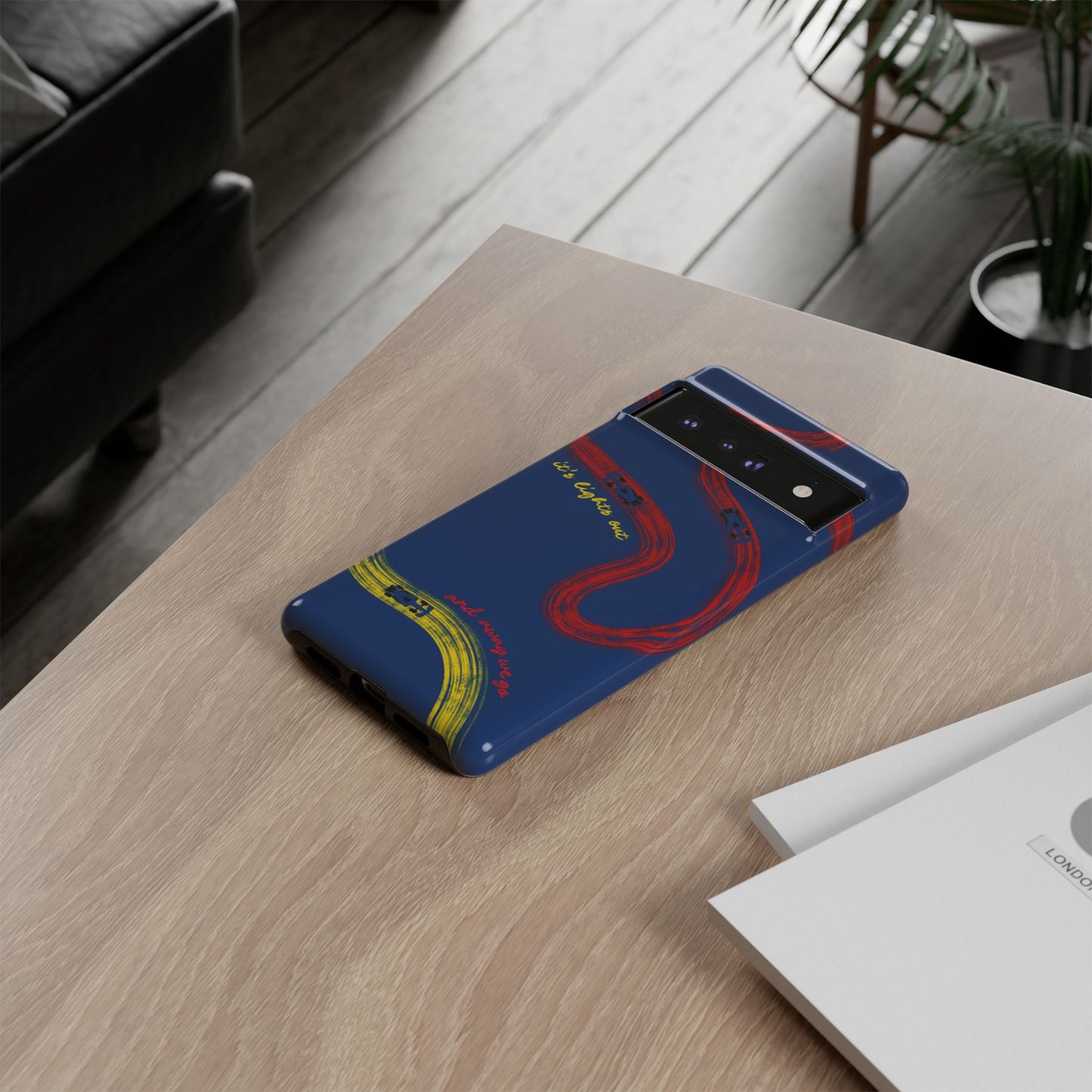 F1 Red Bull Racing Painted Track F1 Phone Case Design