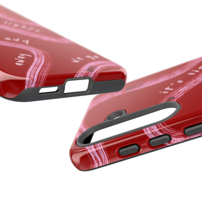 Red and Pink Lights Out F1 Phone Case Design, Trendy F1 Gift, Formula 1 Gift, Cute F1 Phone Case, Unique Formula One Phone Case