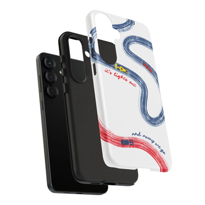 F1 Red Bull Racing Painted Track F1 Phone Case Design