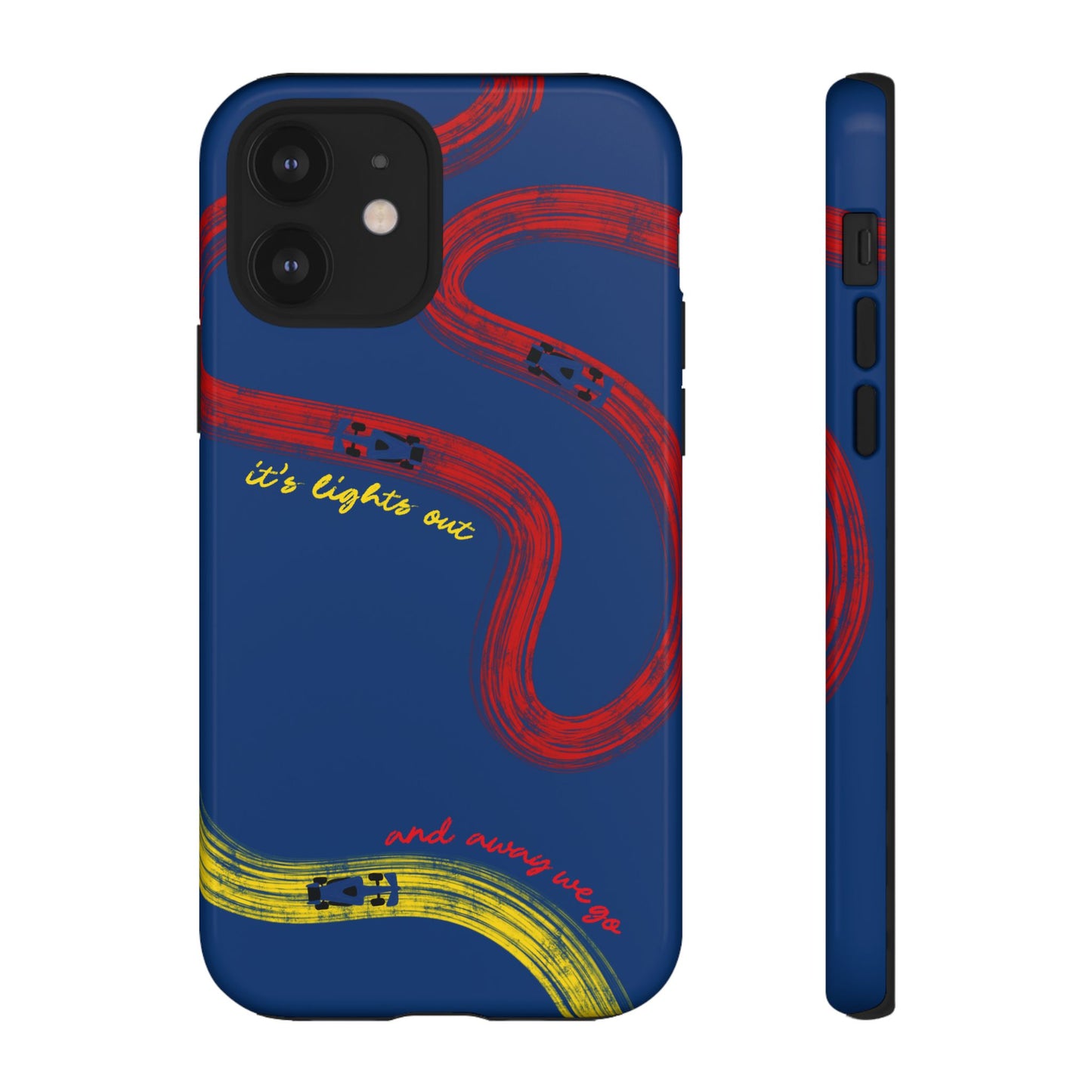 F1 Red Bull Racing Painted Track F1 Phone Case Design