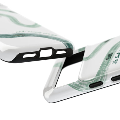 F1 Phone Case Green Painted "its lights out and away we go", Trendy F1 Gift, Formula 1 Gift, Cute F1 Phone Case, Gift for F1 Fans