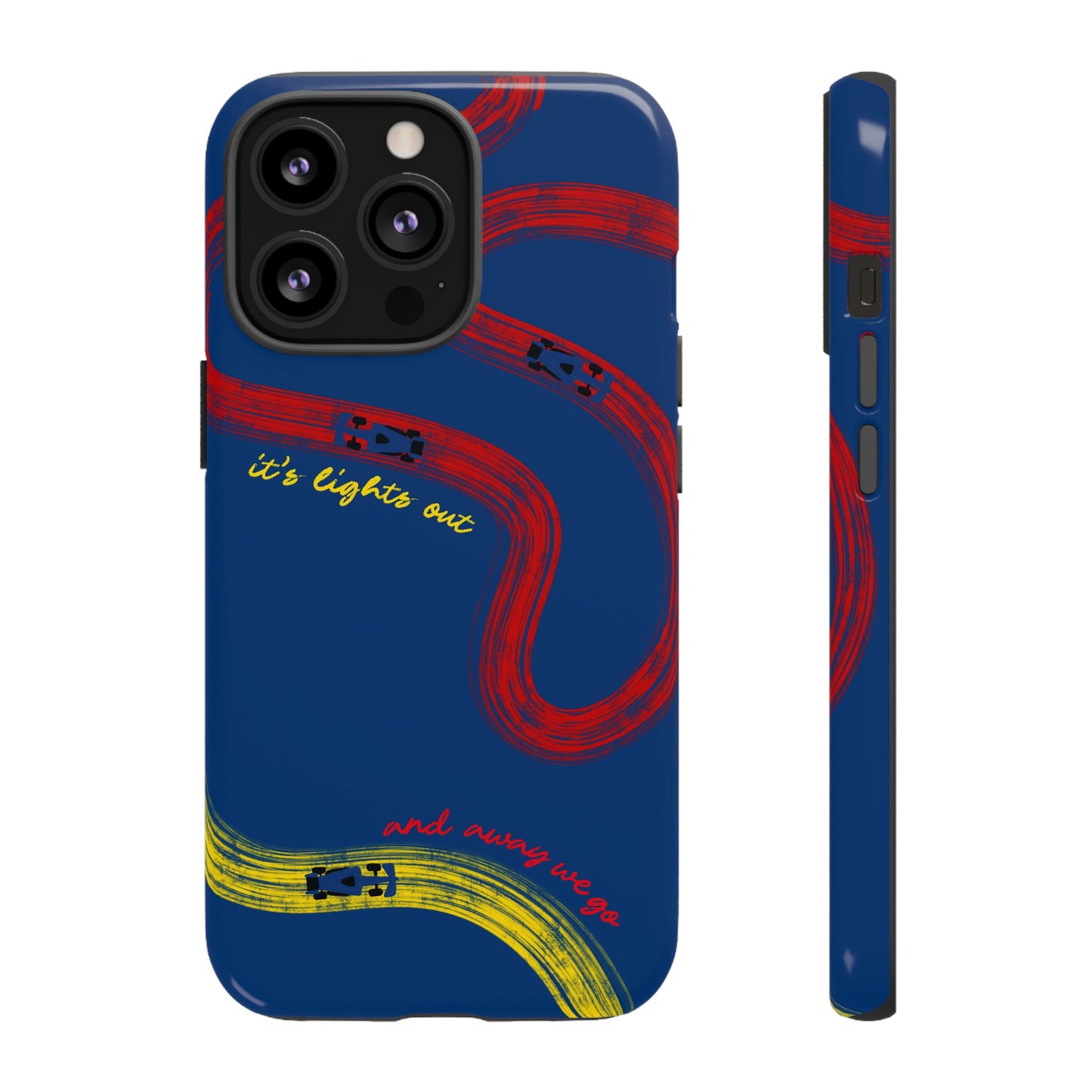 F1 Red Bull Racing Painted Track F1 Phone Case Design