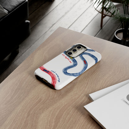 F1 Red Bull Racing Painted Track F1 Phone Case Design