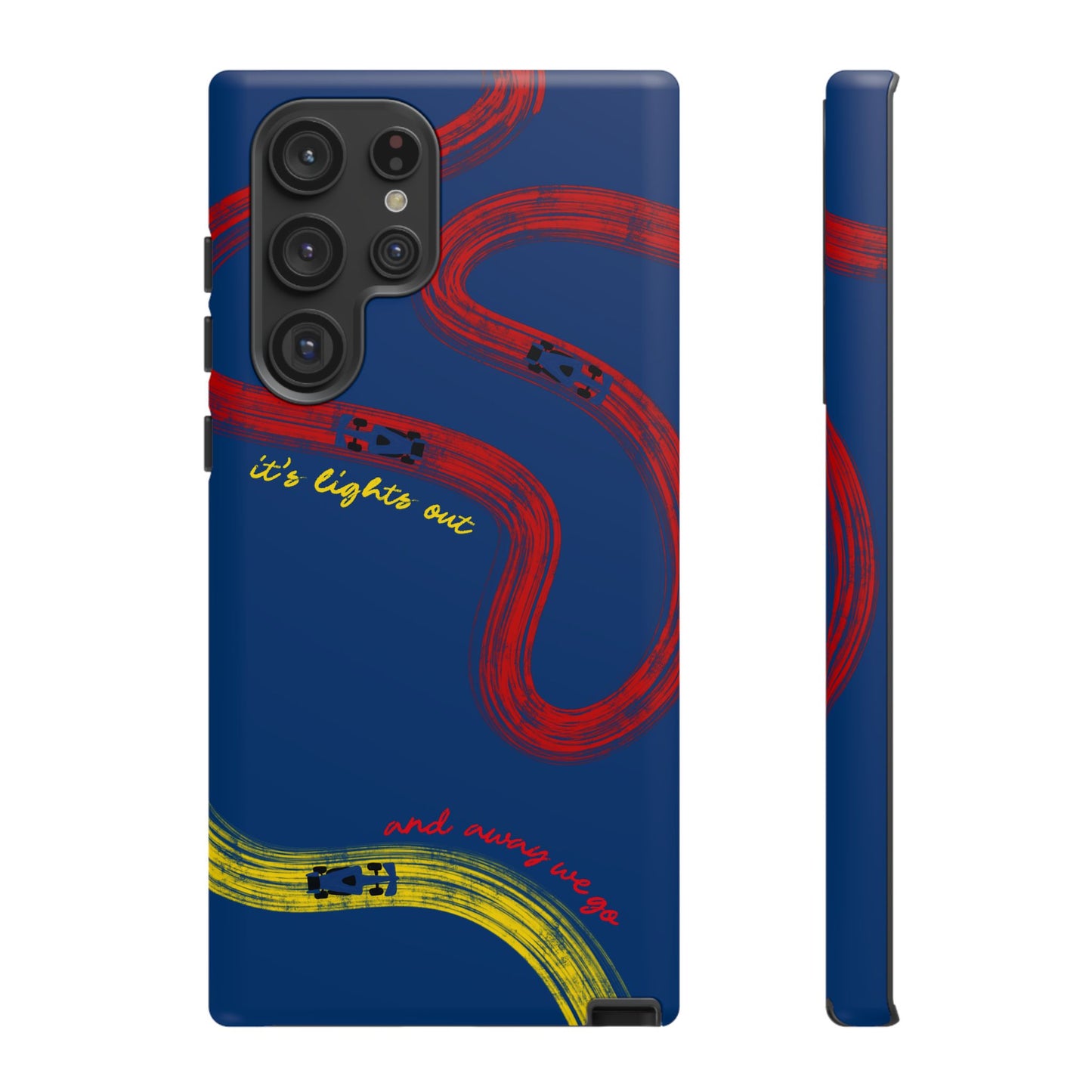 F1 Red Bull Racing Painted Track F1 Phone Case Design