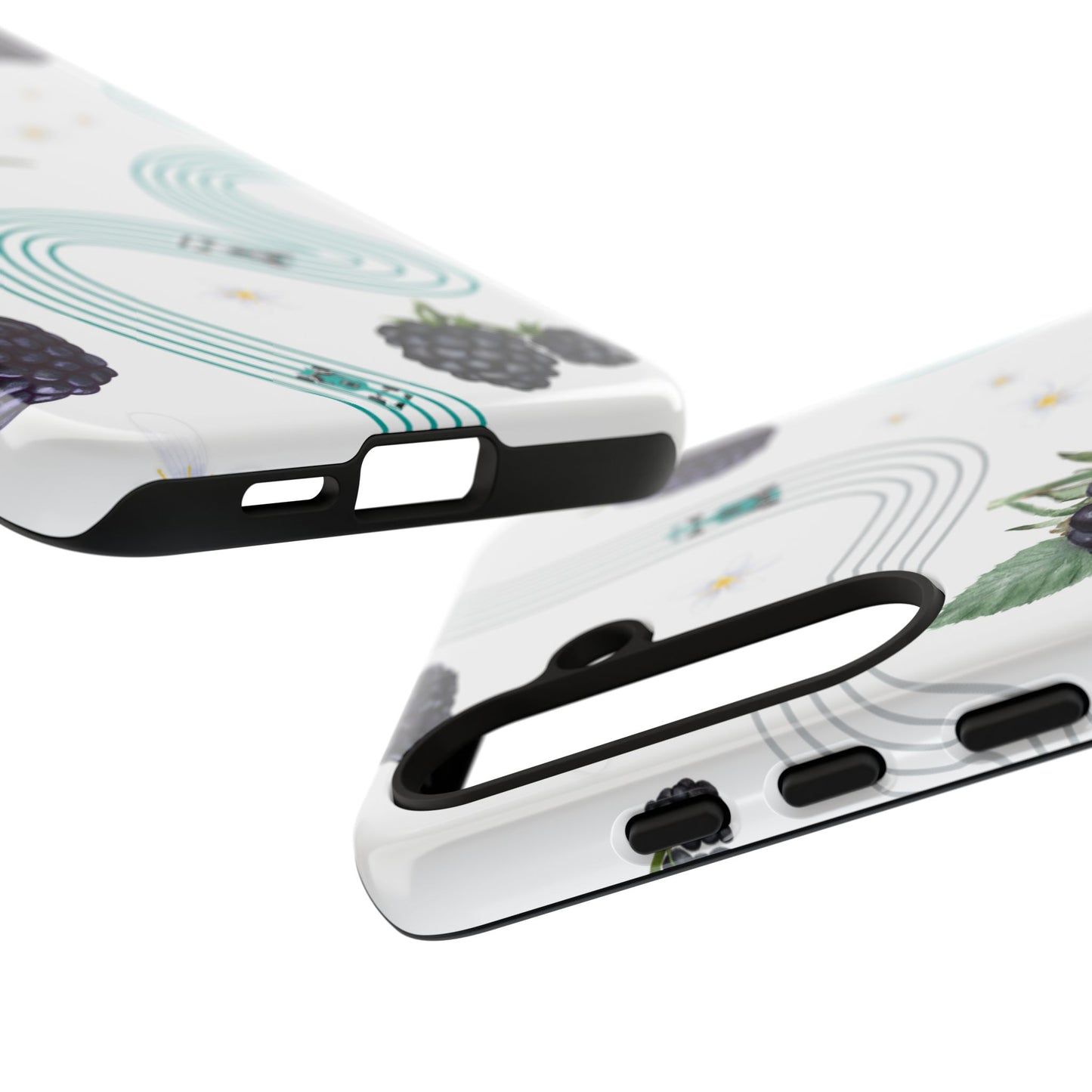 F1 Mercedes and Blackberries Phone Case , Trendy F1 Gift, Formula 1 Gift, Cute Fruit F1 Phone Case, Unique Phone Case