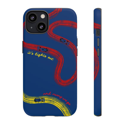 F1 Red Bull Racing Painted Track F1 Phone Case Design