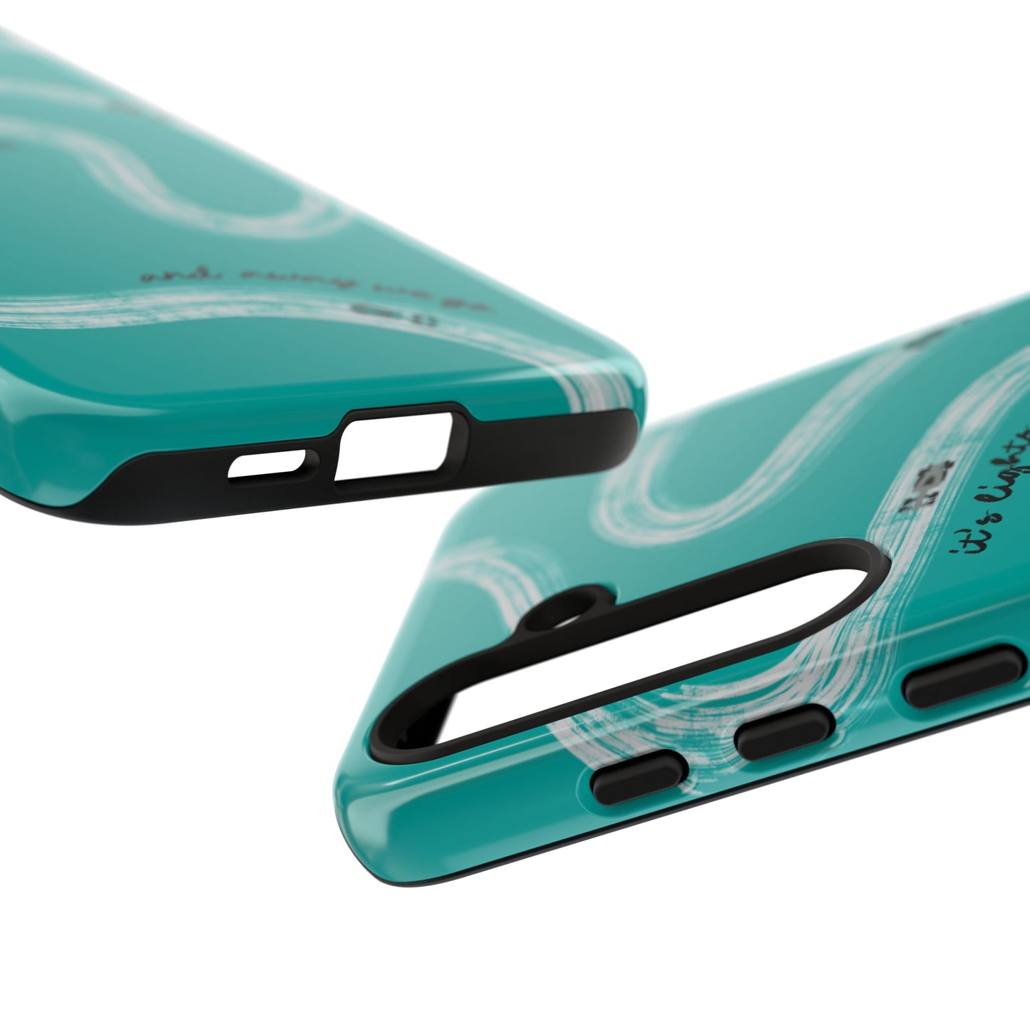 Mercedes F1 Phone Case Painted "its lights out and away we go", Trendy F1 Gift, Formula 1 Gift, Cute F1 Phone Case
