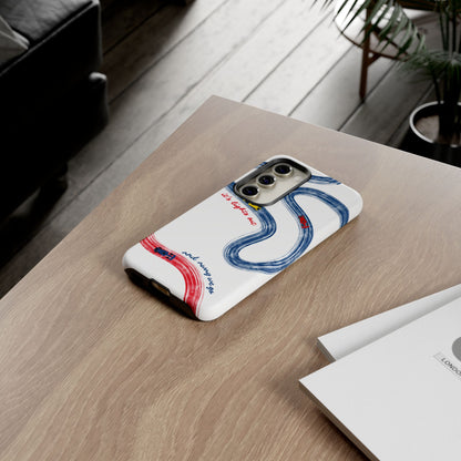 F1 Red Bull Racing Painted Track F1 Phone Case Design