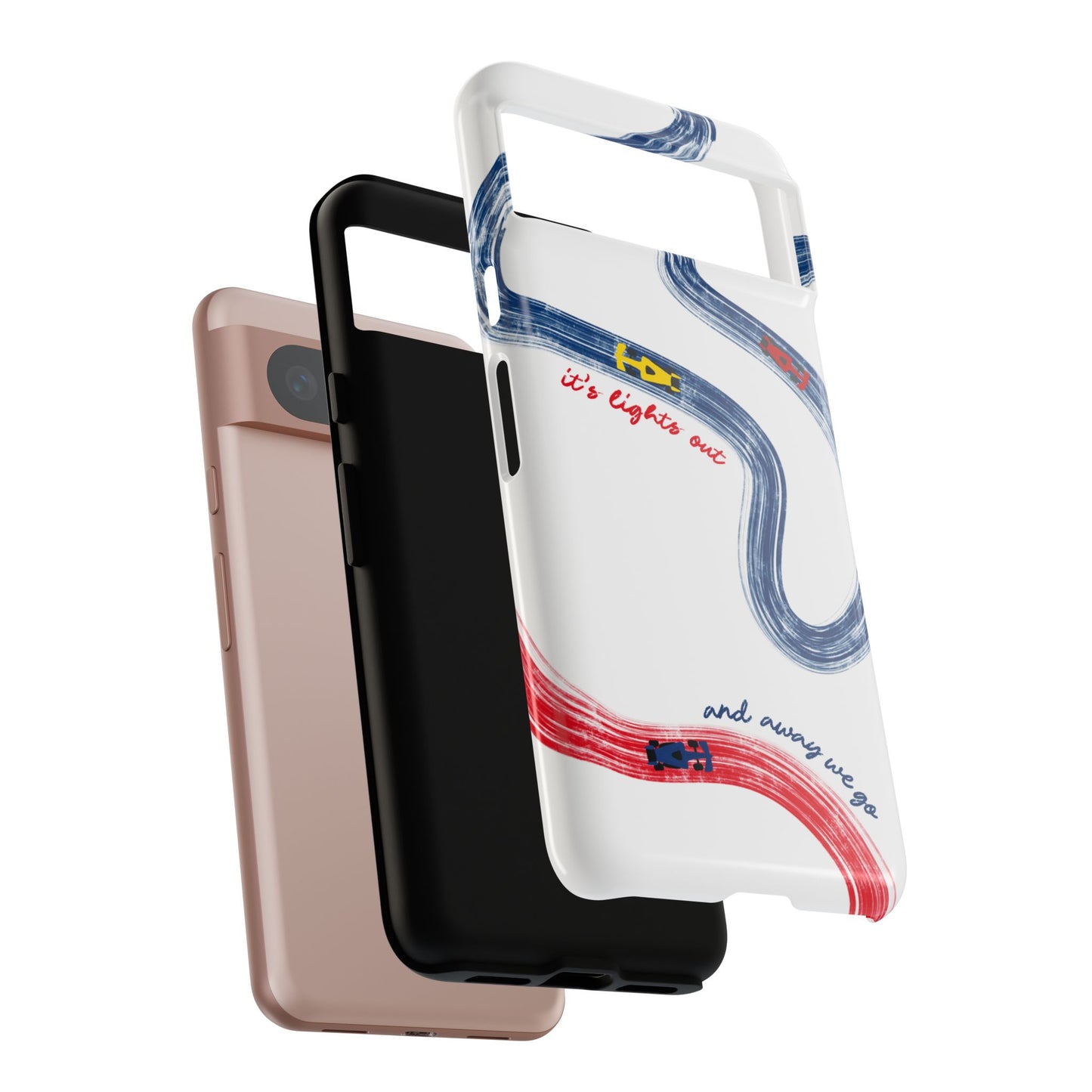 F1 Red Bull Racing Painted Track F1 Phone Case Design