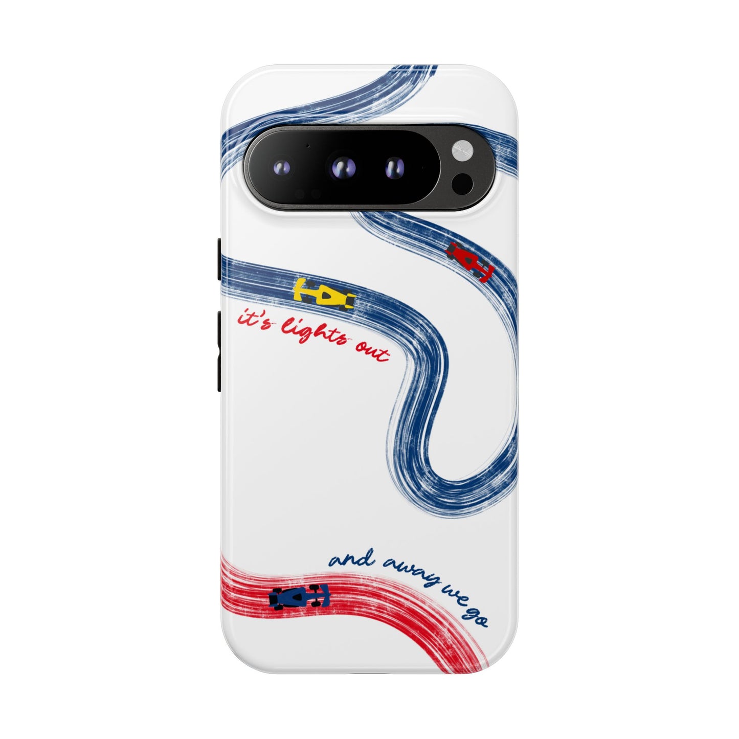 F1 Red Bull Racing Painted Track F1 Phone Case Design