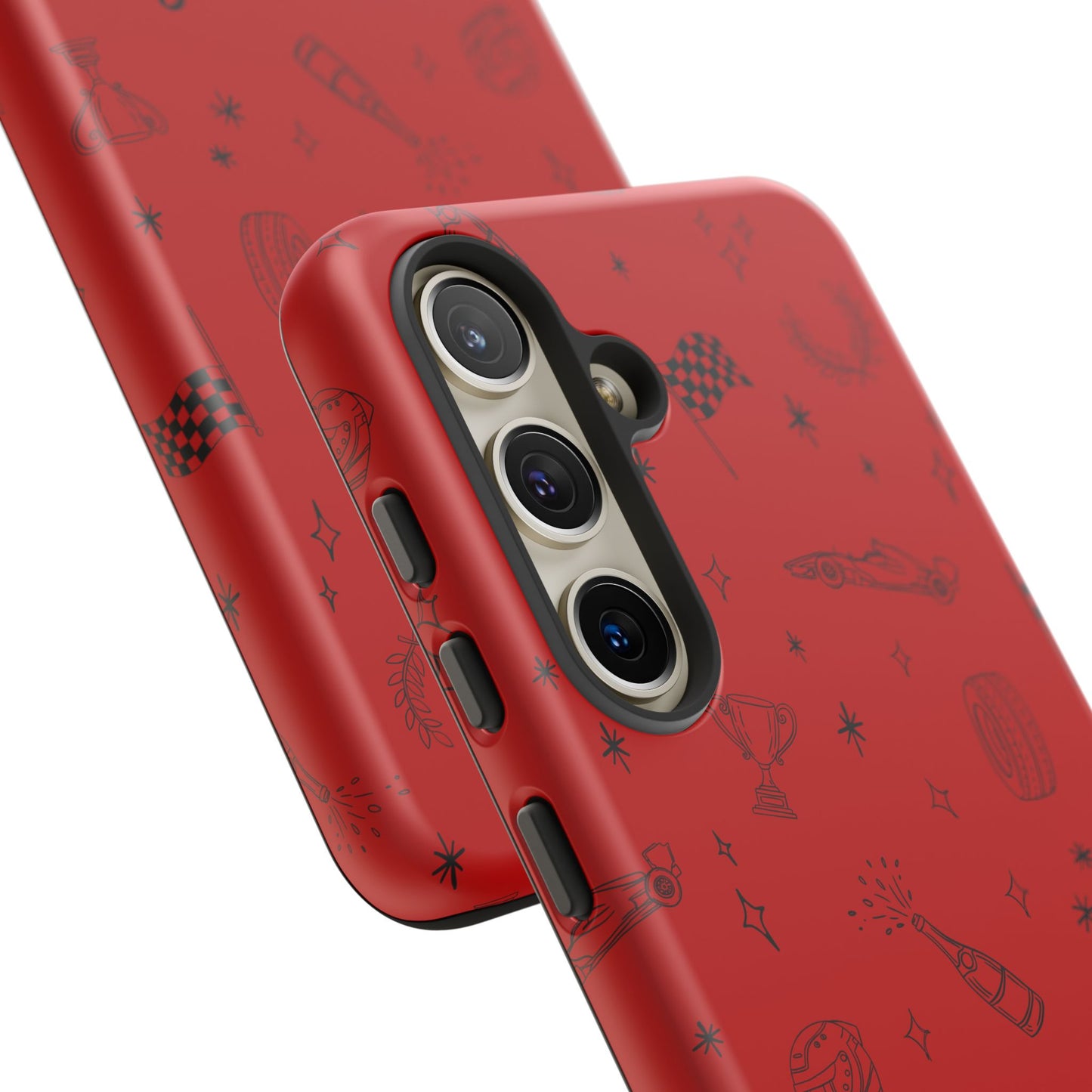 F1 Ferrari Racing Doodle "Forza Ferrari" F1 Phone Case Design