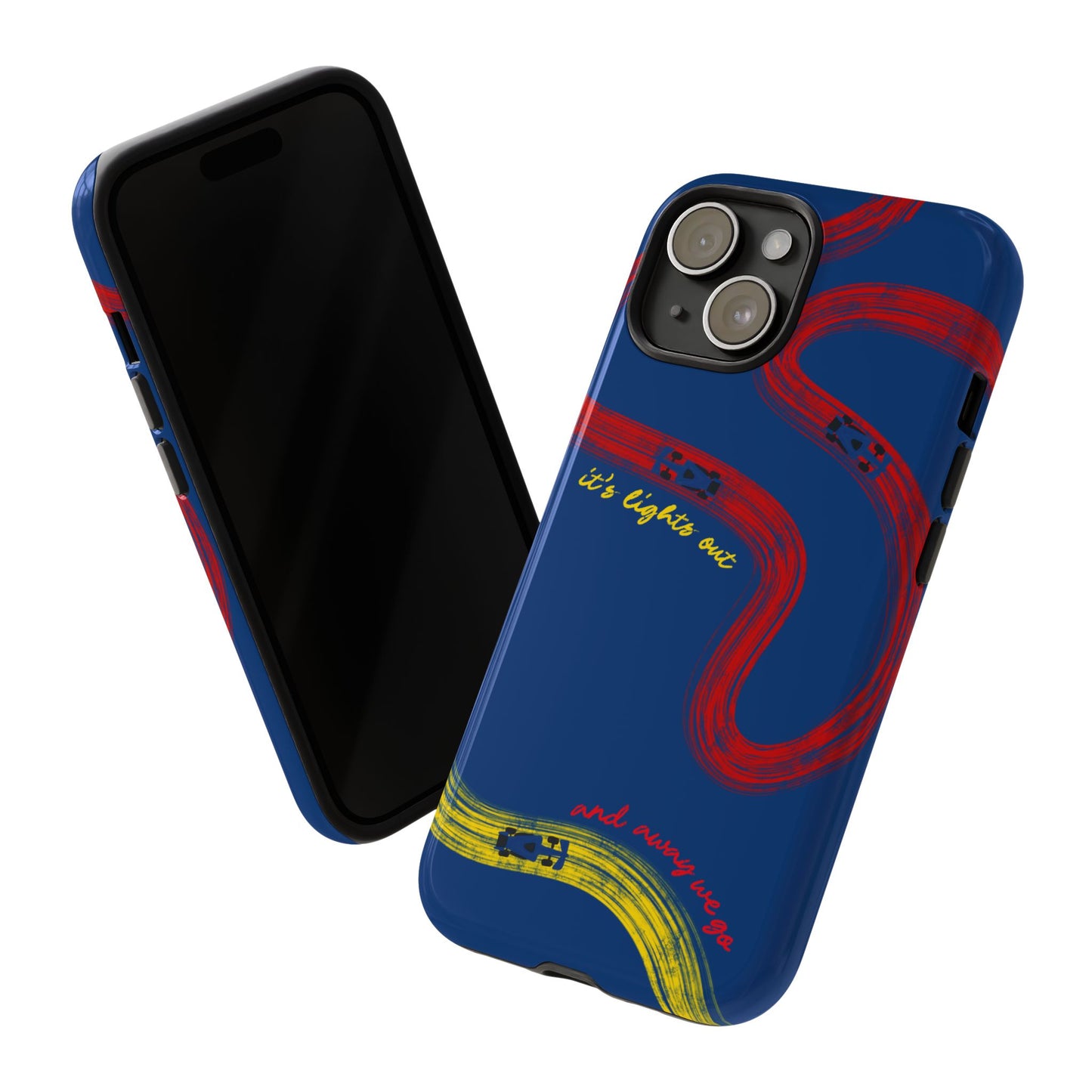 F1 Red Bull Racing Painted Track F1 Phone Case Design