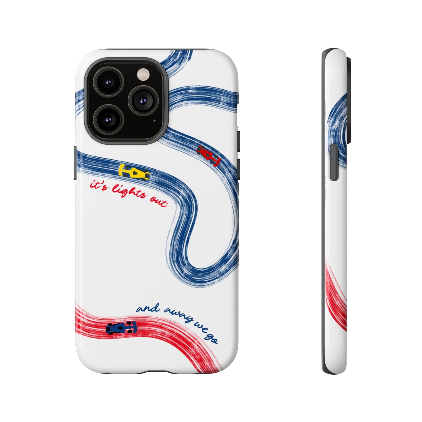 F1 Red Bull Racing Painted Track F1 Phone Case Design