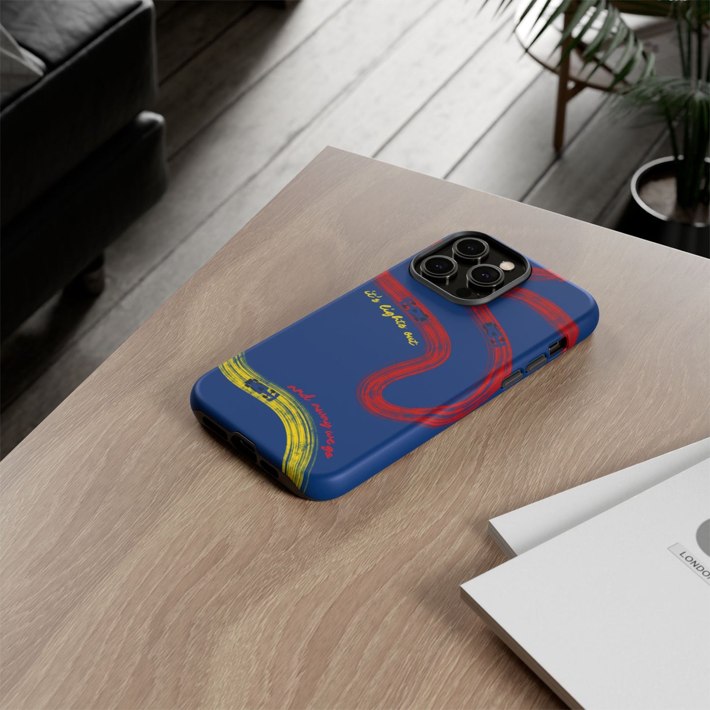 F1 Red Bull Racing Painted Track F1 Phone Case Design