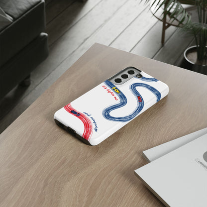 F1 Red Bull Racing Painted Track F1 Phone Case Design