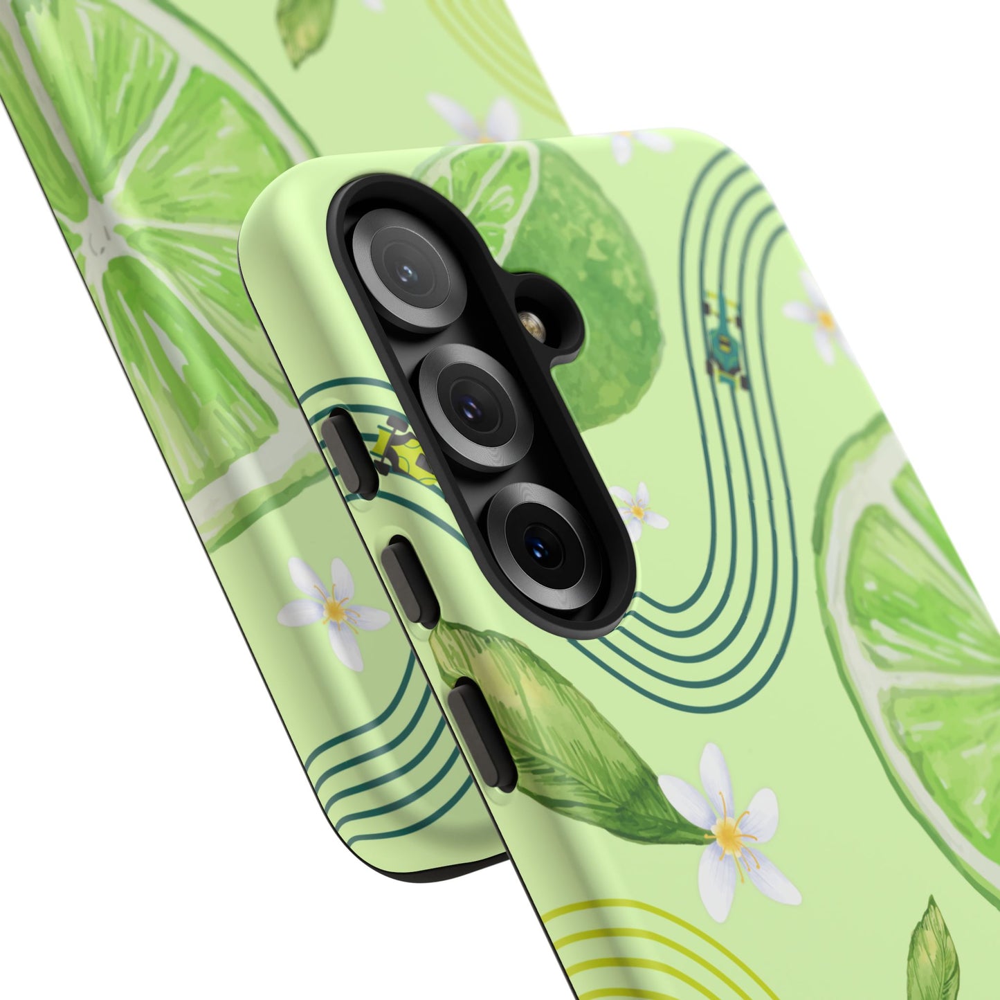 Green F1 Aston Martin and Lime Phone Case, Trendy F1 Gift, Formula 1 Gift, Cute Fruit F1 Phone Case, Unique Phone Case