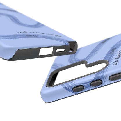 F1 Phone Case Monochrome Blue Painted "its lights out and away we go", Trendy F1 Gift, Formula 1 Gift, Cute F1 Phone Case, Phone Case