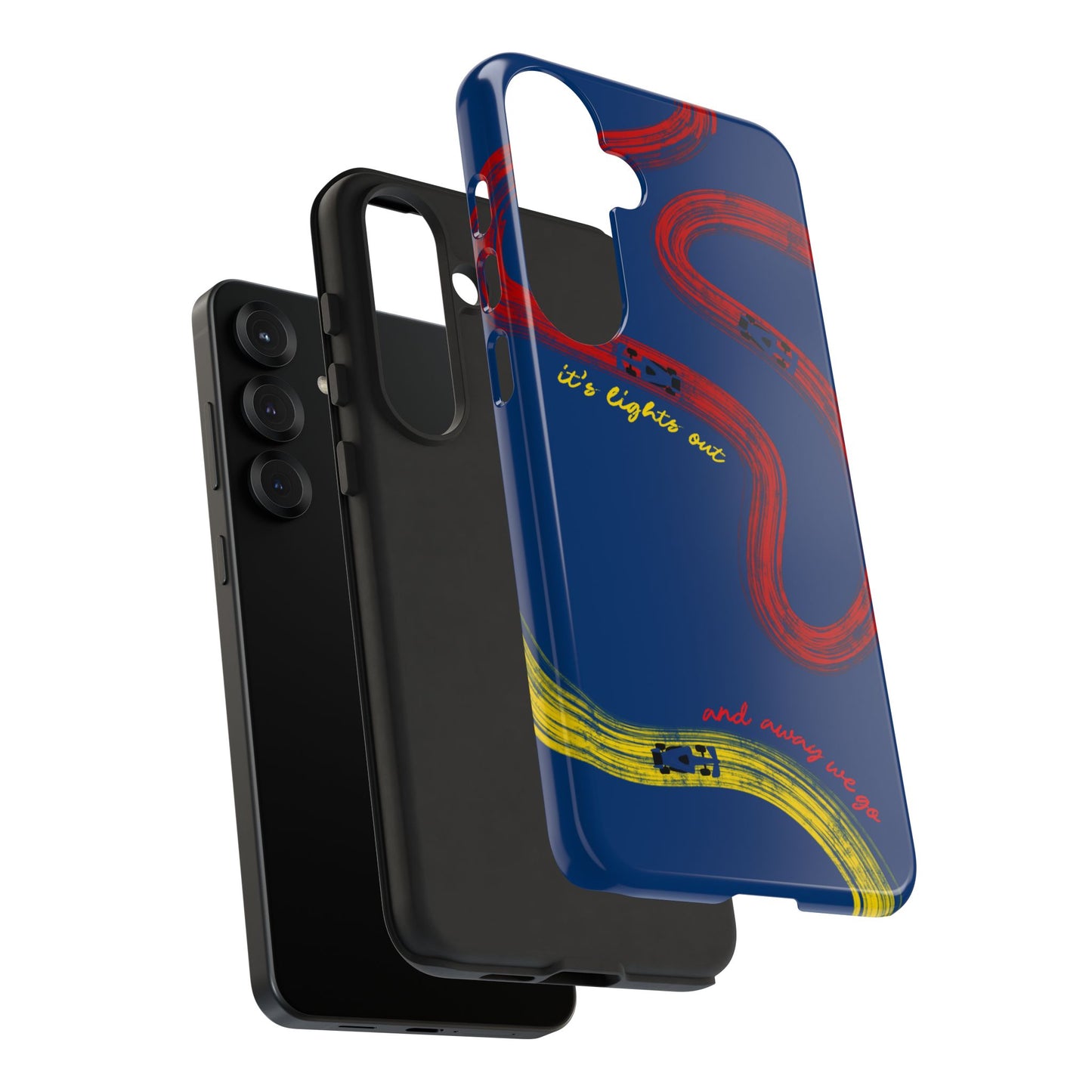 F1 Red Bull Racing Painted Track F1 Phone Case Design