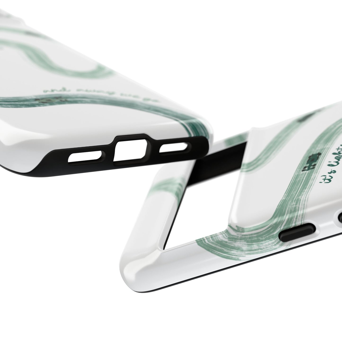 F1 Phone Case Green Painted "its lights out and away we go", Trendy F1 Gift, Formula 1 Gift, Cute F1 Phone Case, Gift for F1 Fans