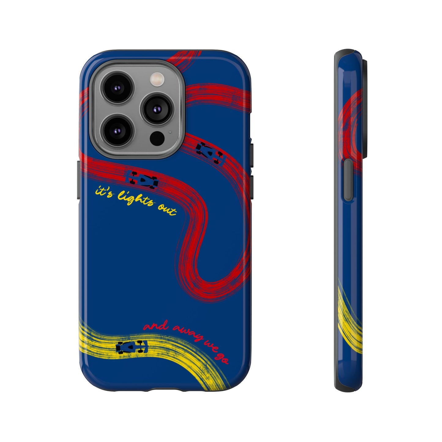 F1 Red Bull Racing Painted Track F1 Phone Case Design