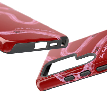 Red and Pink Lights Out F1 Phone Case Design, Trendy F1 Gift, Formula 1 Gift, Cute F1 Phone Case, Unique Formula One Phone Case