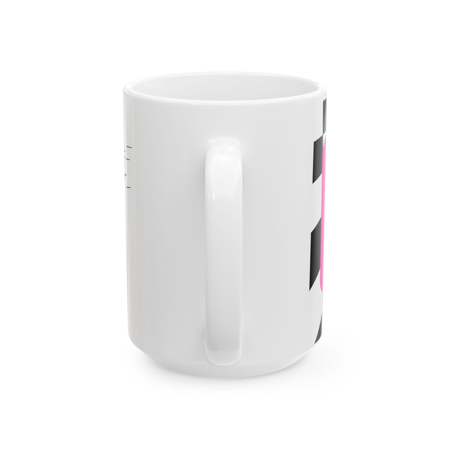 Pink Checkered F1 Mug, Hot Girls Watch F1 Mug
