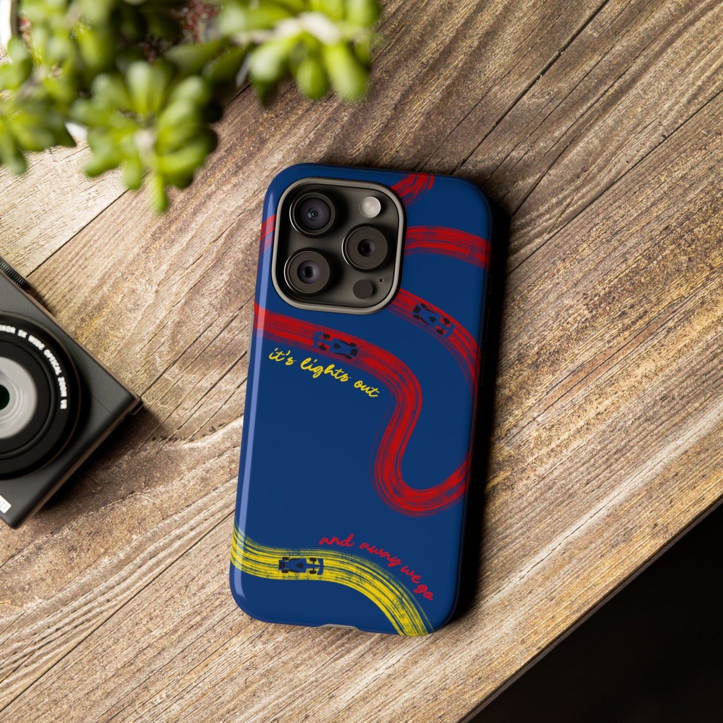 F1 Red Bull Racing Painted Track F1 Phone Case Design