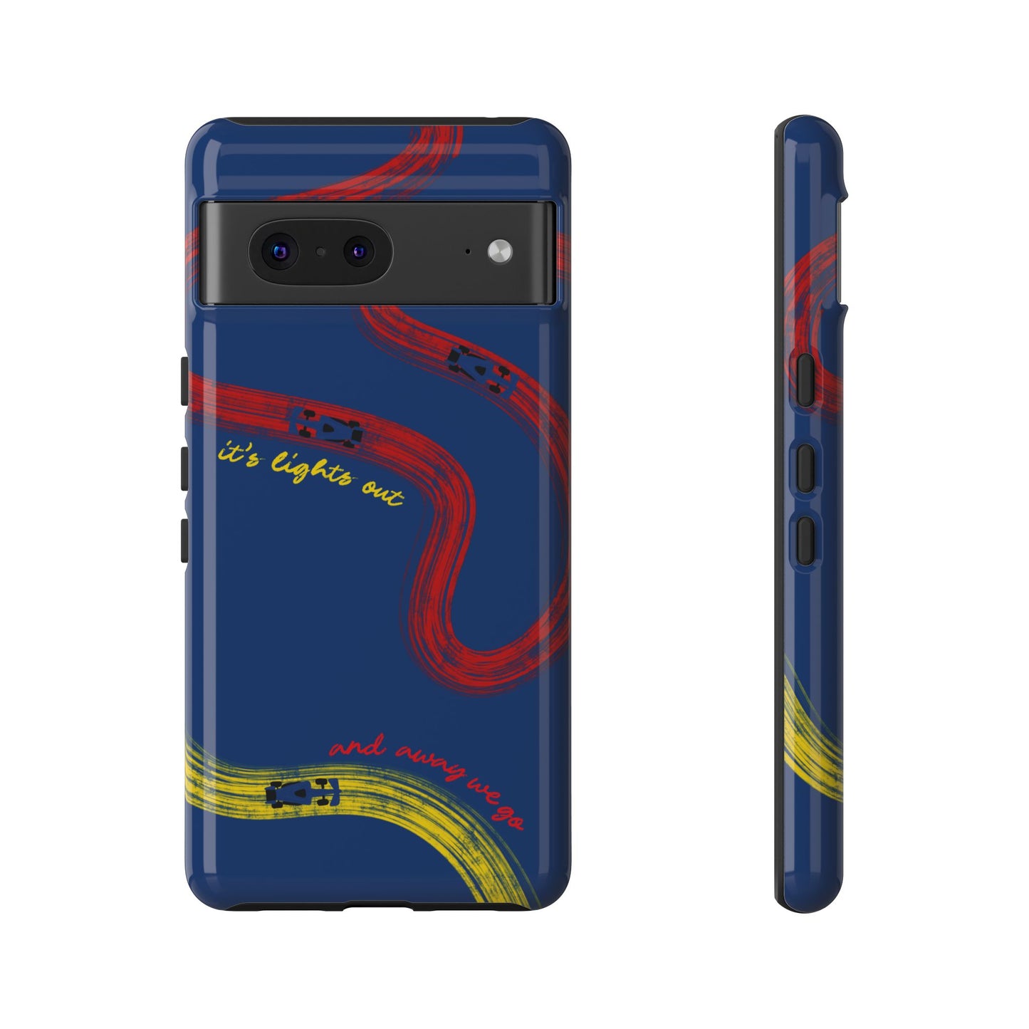 F1 Red Bull Racing Painted Track F1 Phone Case Design
