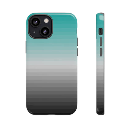 Mercedes F1 Phone Case Pixelated Team Colors, Trendy F1 Gift, Formula 1 Gift, Cute F1 Phone Case
