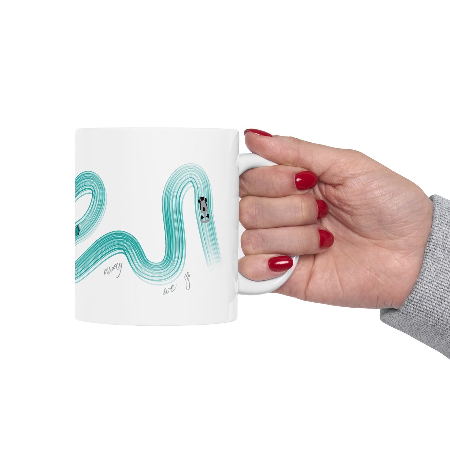 Mercedes F1  Mug - It's Lights Out and Away We Go Mug