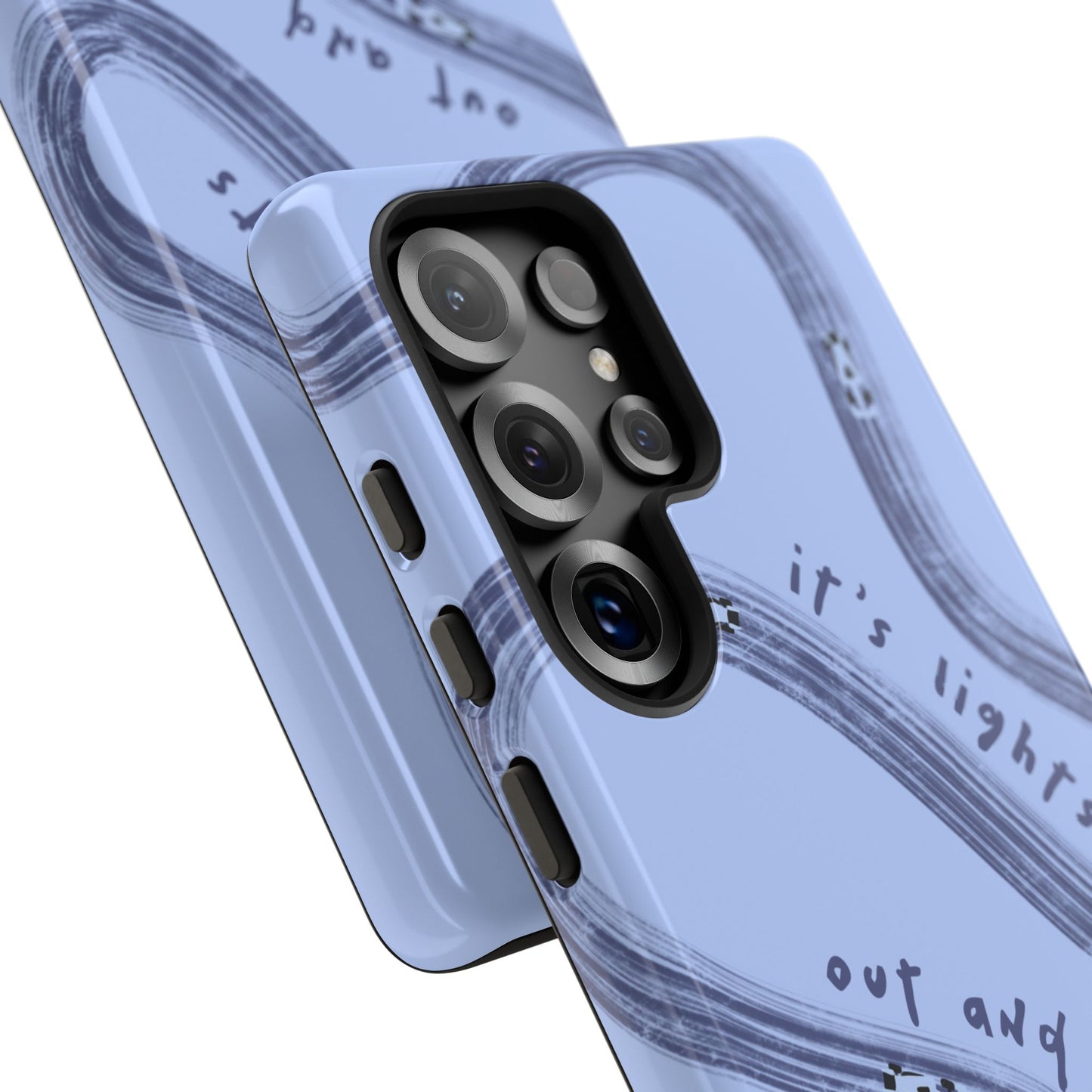 Blue Lights Out F1 Phone Case Design, Trendy F1 Gift, Formula 1 Gift, Cute F1 Phone Case, Unique Formula One Phone Case