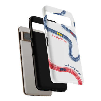 F1 Red Bull Racing Painted Track F1 Phone Case Design